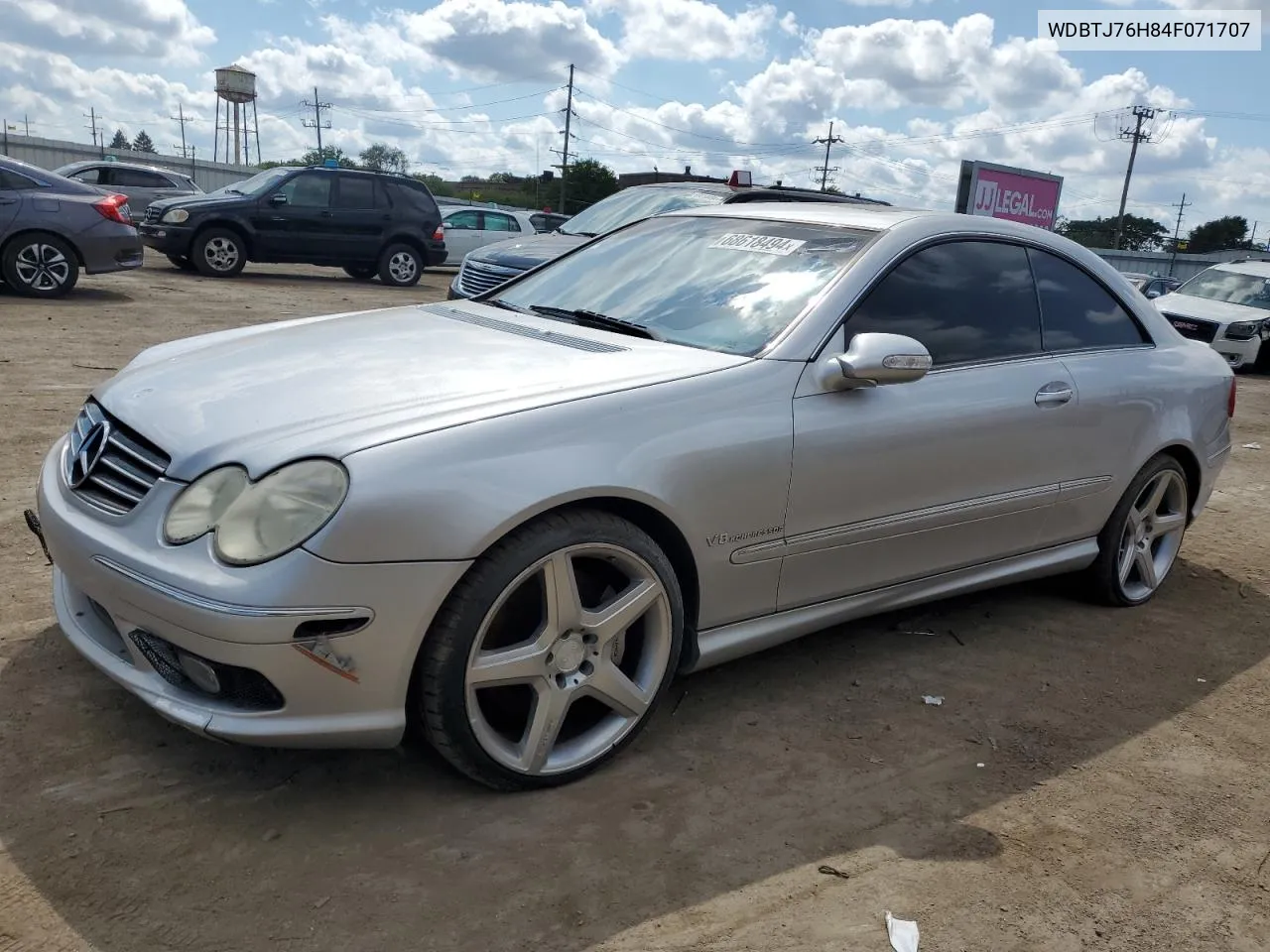 WDBTJ76H84F071707 2004 Mercedes-Benz Clk 55 Amg