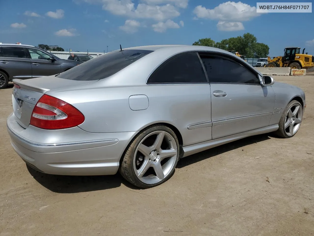 2004 Mercedes-Benz Clk 55 Amg VIN: WDBTJ76H84F071707 Lot: 68618494