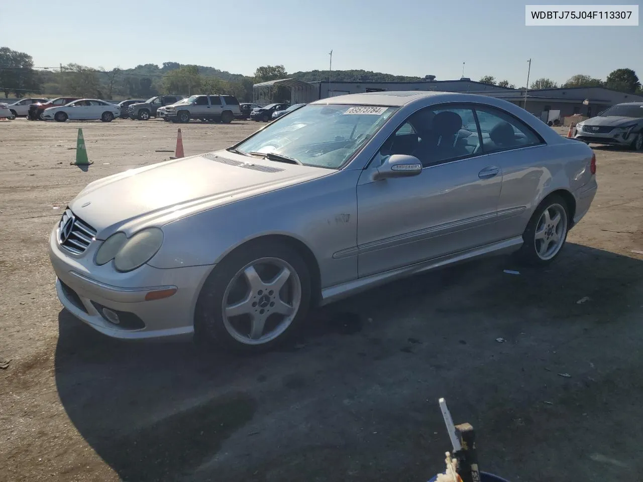 2004 Mercedes-Benz Clk 500 VIN: WDBTJ75J04F113307 Lot: 69573784