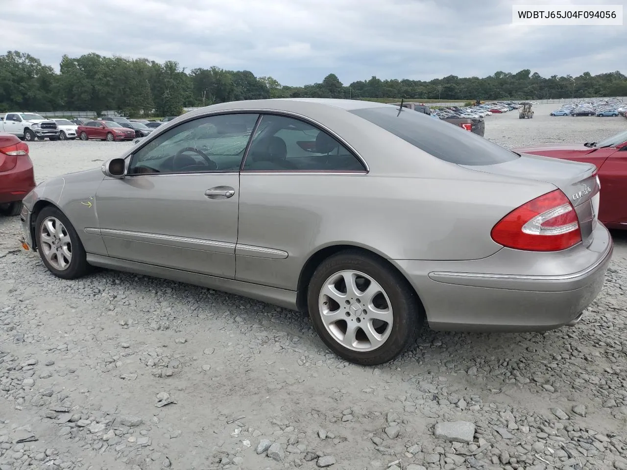 2004 Mercedes-Benz Clk 320C VIN: WDBTJ65J04F094056 Lot: 69602734