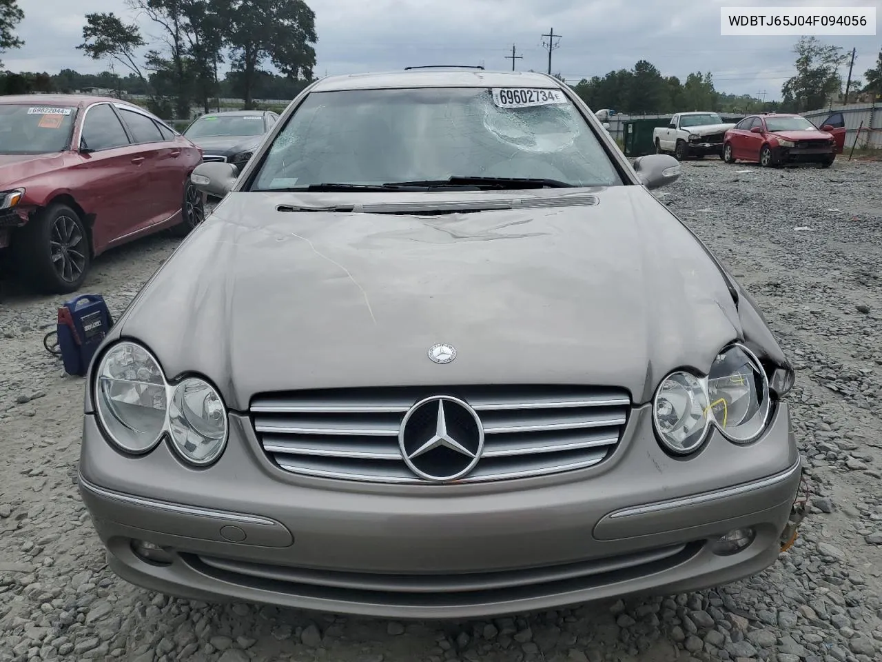 2004 Mercedes-Benz Clk 320C VIN: WDBTJ65J04F094056 Lot: 69602734