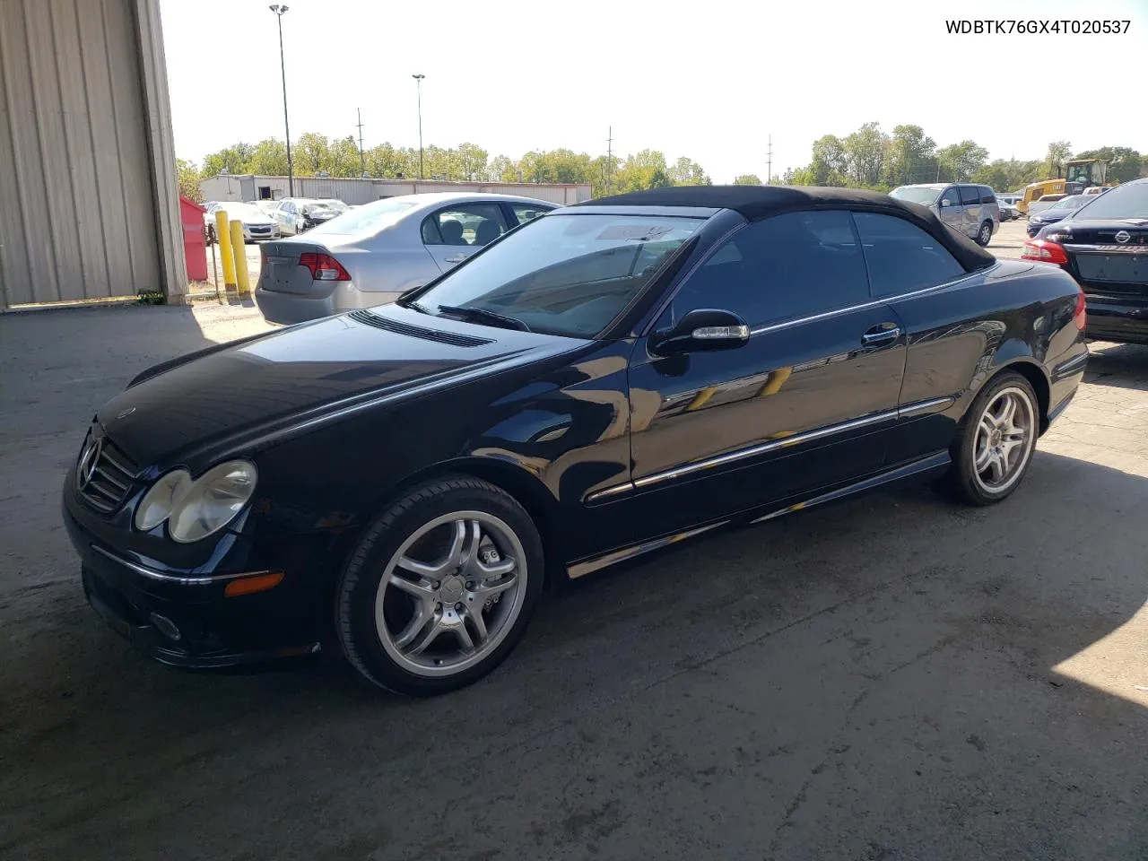 2004 Mercedes-Benz Clk 55 Amg VIN: WDBTK76GX4T020537 Lot: 71430744