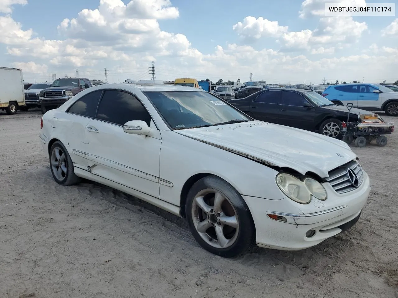 2004 Mercedes-Benz Clk 320C VIN: WDBTJ65J04F110174 Lot: 72084524