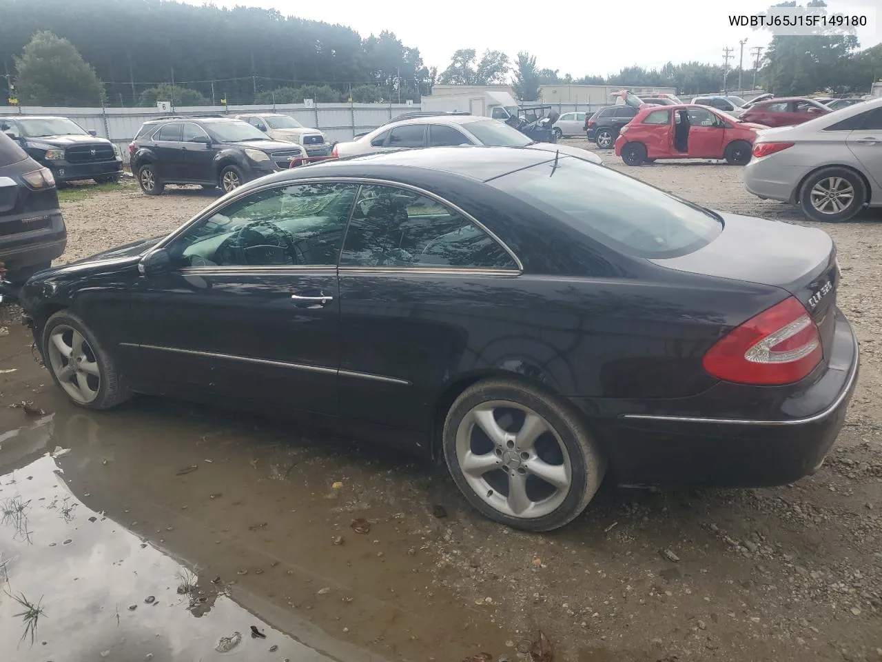 2005 Mercedes-Benz Clk 320C VIN: WDBTJ65J15F149180 Lot: 66460324