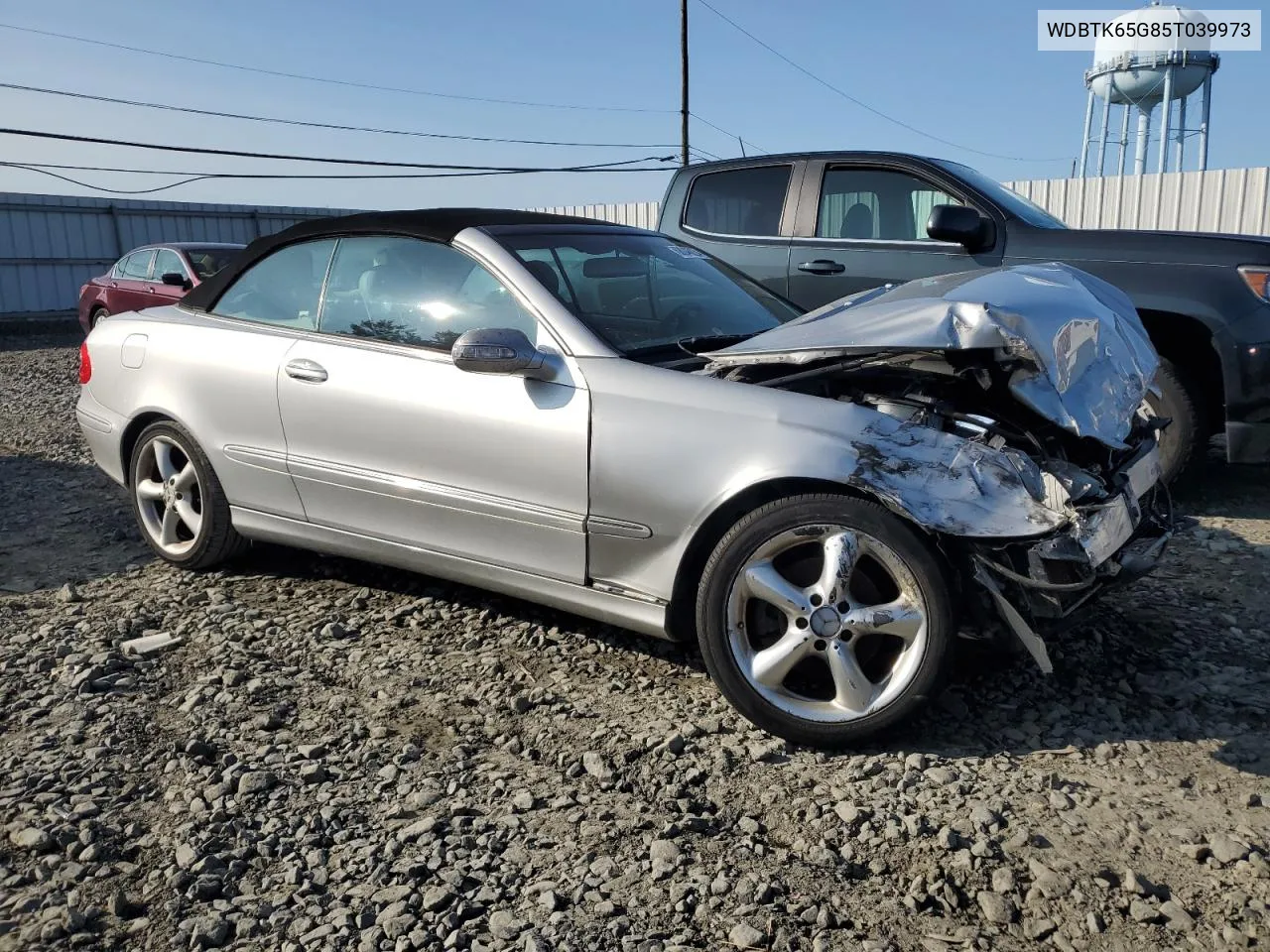 2005 Mercedes-Benz Clk 320 VIN: WDBTK65G85T039973 Lot: 68046224