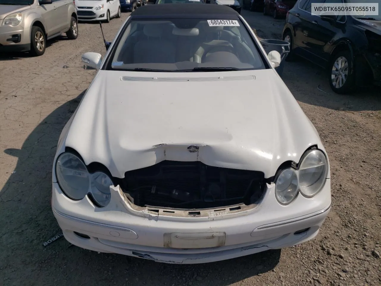 WDBTK65G95T055518 2005 Mercedes-Benz Clk 320