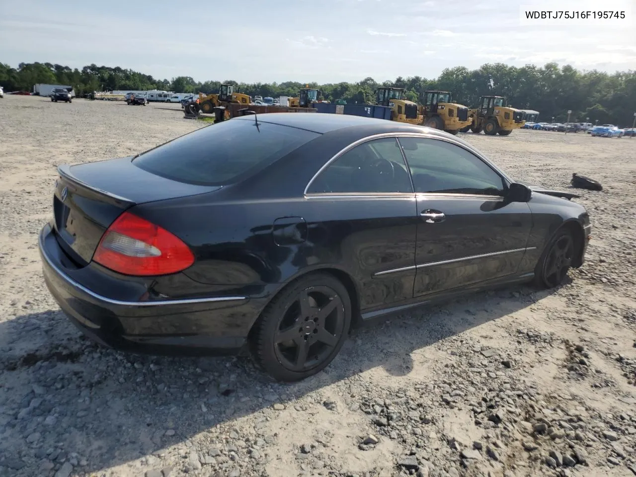 2006 Mercedes-Benz Clk 500 VIN: WDBTJ75J16F195745 Lot: 56946894