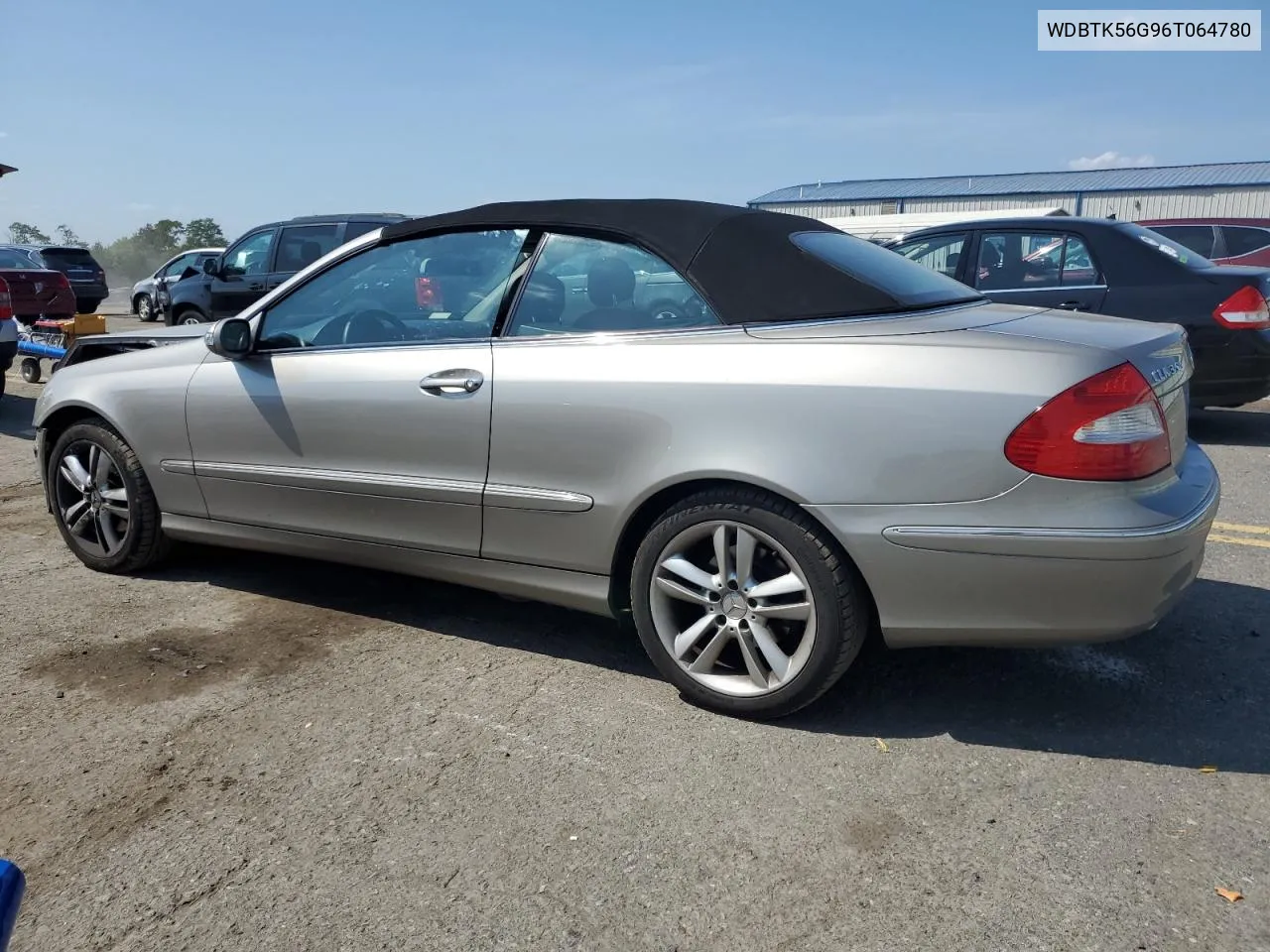 2006 Mercedes-Benz Clk 350 VIN: WDBTK56G96T064780 Lot: 69236714