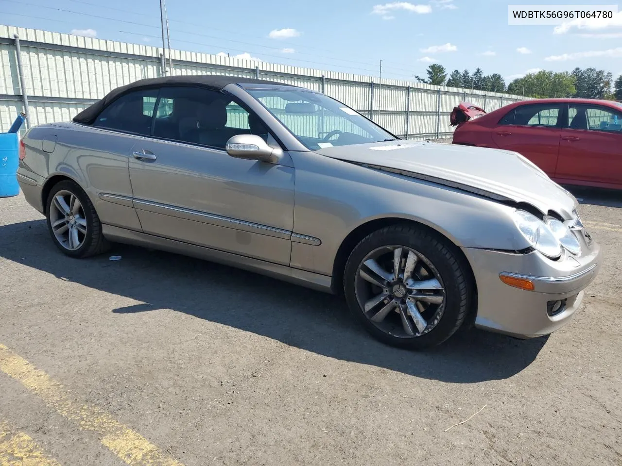 2006 Mercedes-Benz Clk 350 VIN: WDBTK56G96T064780 Lot: 69236714