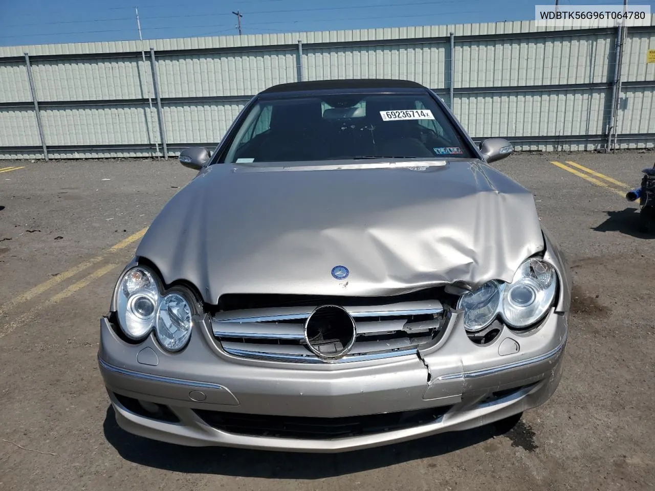 WDBTK56G96T064780 2006 Mercedes-Benz Clk 350