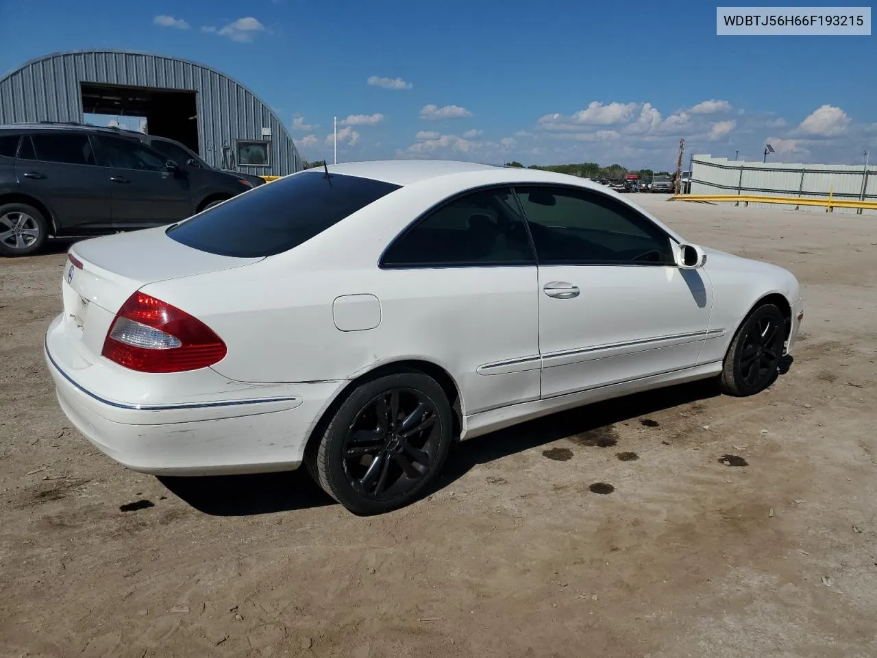 2006 Mercedes-Benz Clk 350 VIN: WDBTJ56H66F193215 Lot: 70143054