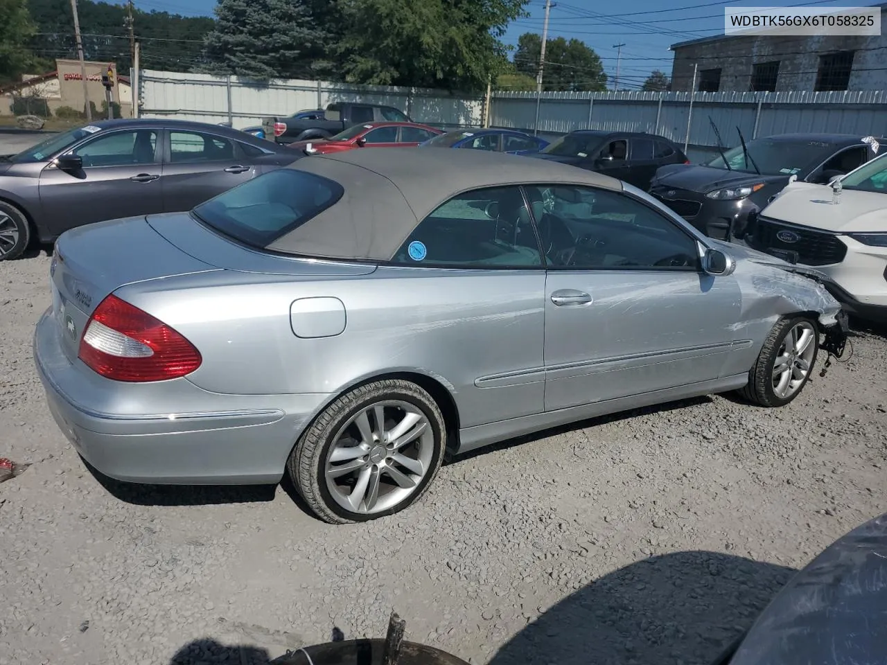 2006 Mercedes-Benz Clk 350 VIN: WDBTK56GX6T058325 Lot: 70227154