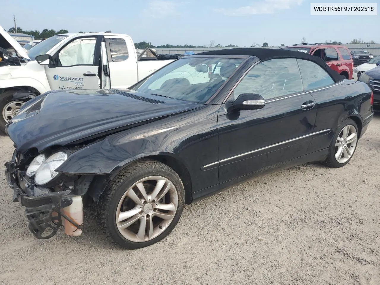 WDBTK56F97F202518 2007 Mercedes-Benz Clk 350