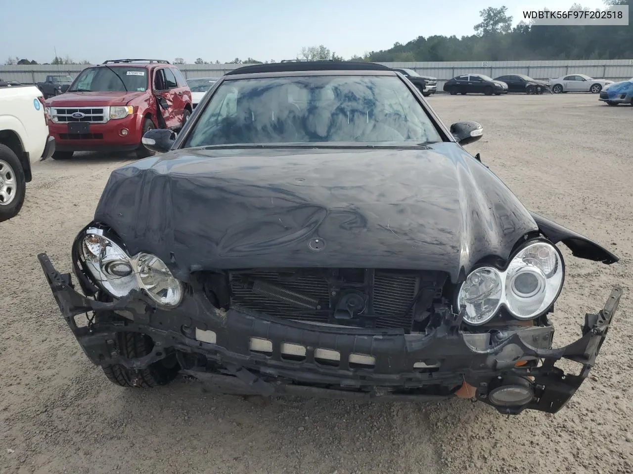 WDBTK56F97F202518 2007 Mercedes-Benz Clk 350