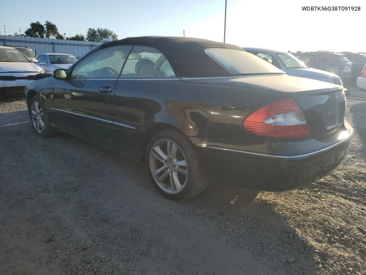 WDBTK56G38T091928 2008 Mercedes-Benz Clk 350