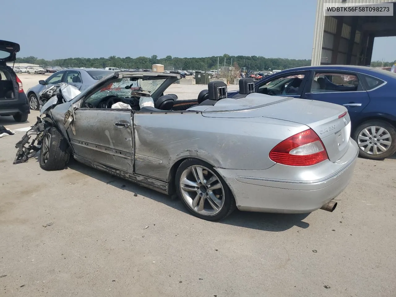 WDBTK56F58T098273 2008 Mercedes-Benz Clk 350