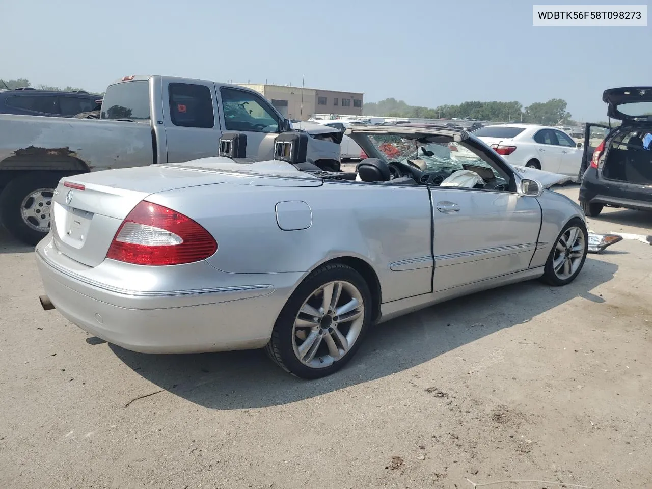 WDBTK56F58T098273 2008 Mercedes-Benz Clk 350