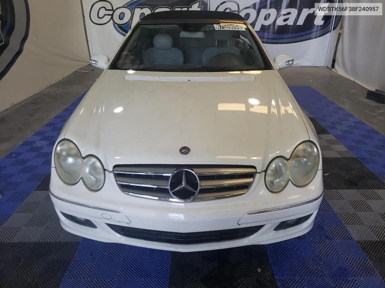 WDBTK56F38F240957 2008 Mercedes-Benz Clk 350