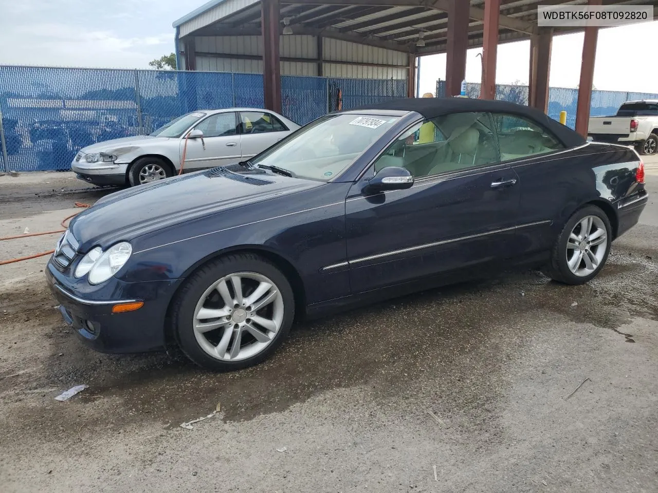 WDBTK56F08T092820 2008 Mercedes-Benz Clk 350