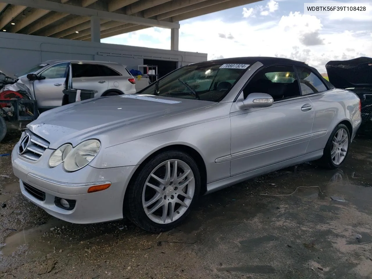 WDBTK56F39T108428 2009 Mercedes-Benz Clk 350