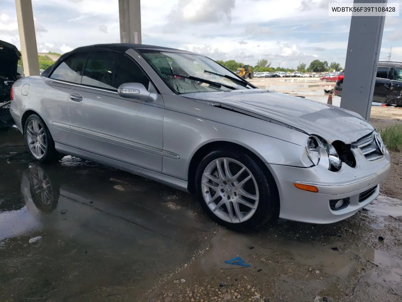 2009 Mercedes-Benz Clk 350 VIN: WDBTK56F39T108428 Lot: 70807324