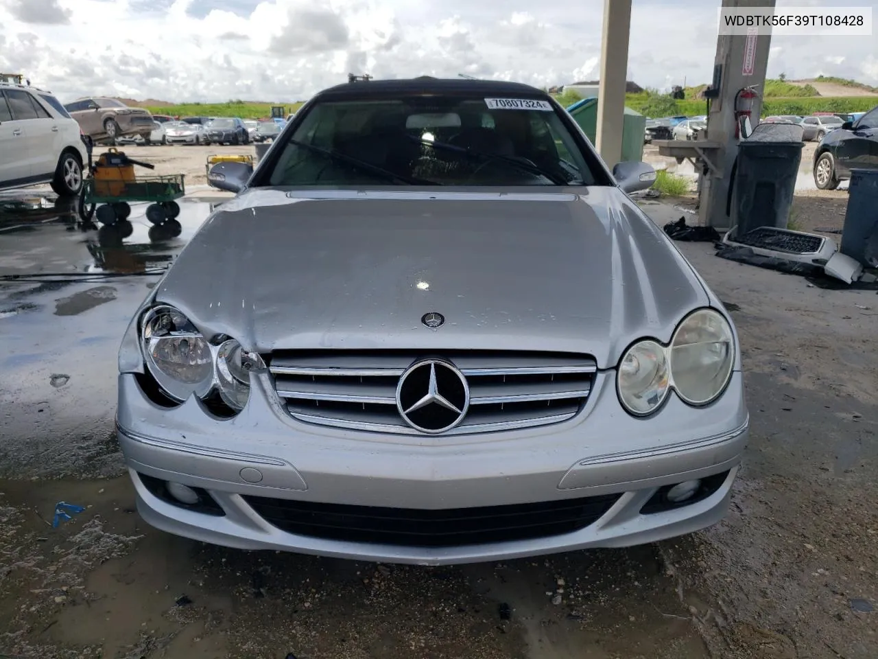 WDBTK56F39T108428 2009 Mercedes-Benz Clk 350