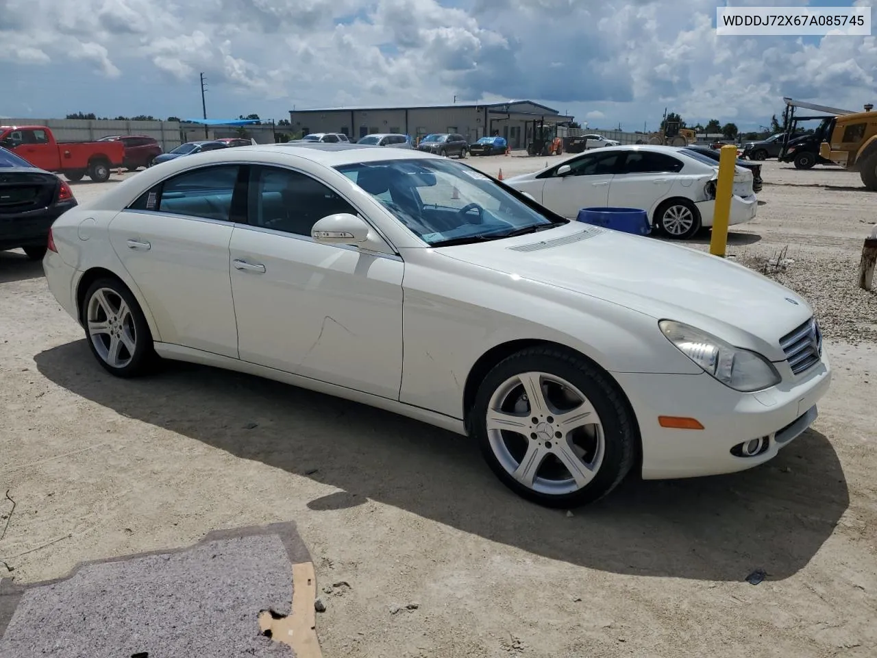 WDDDJ72X67A085745 2007 Mercedes-Benz Cls 550