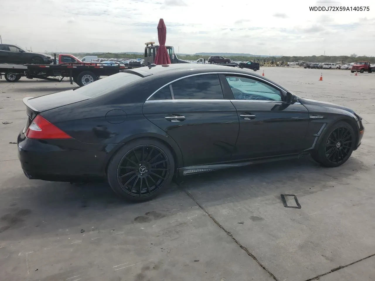 WDDDJ72X59A140575 2009 Mercedes-Benz Cls 550