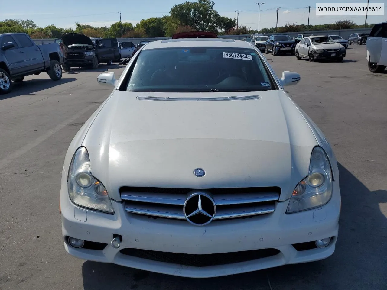 2010 Mercedes-Benz Cls 550 VIN: WDDDJ7CBXAA166614 Lot: 68672444