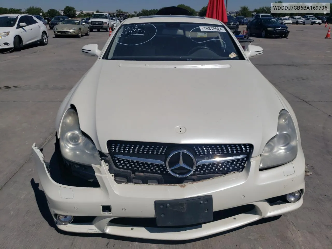 WDDDJ7CB6BA169706 2011 Mercedes-Benz Cls 550