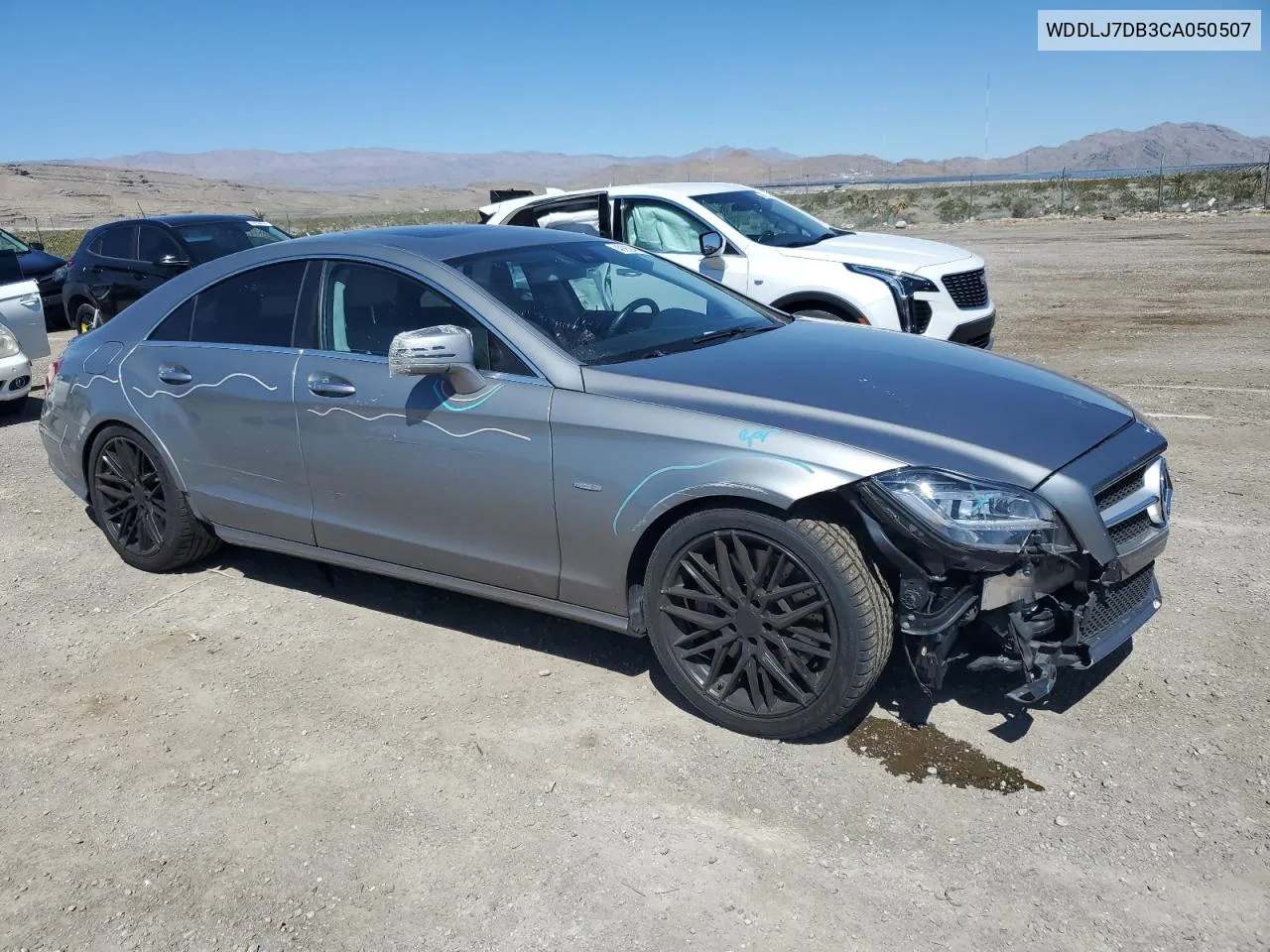 WDDLJ7DB3CA050507 2012 Mercedes-Benz Cls 550