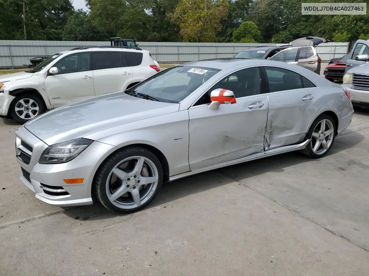 2012 Mercedes-Benz Cls 550 VIN: WDDLJ7DB4CA027463 Lot: 71021704