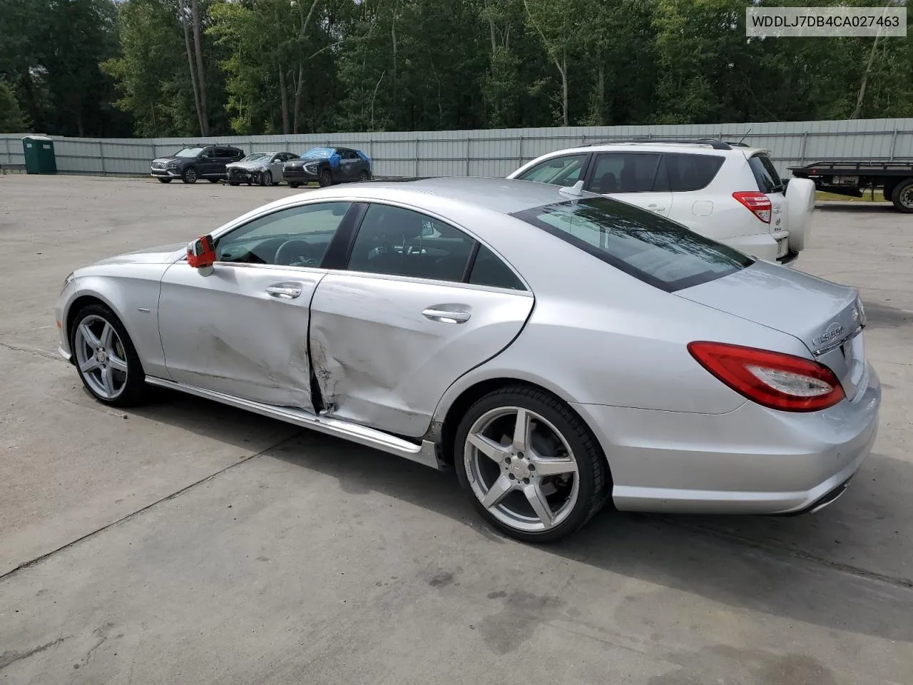 2012 Mercedes-Benz Cls 550 VIN: WDDLJ7DB4CA027463 Lot: 71021704