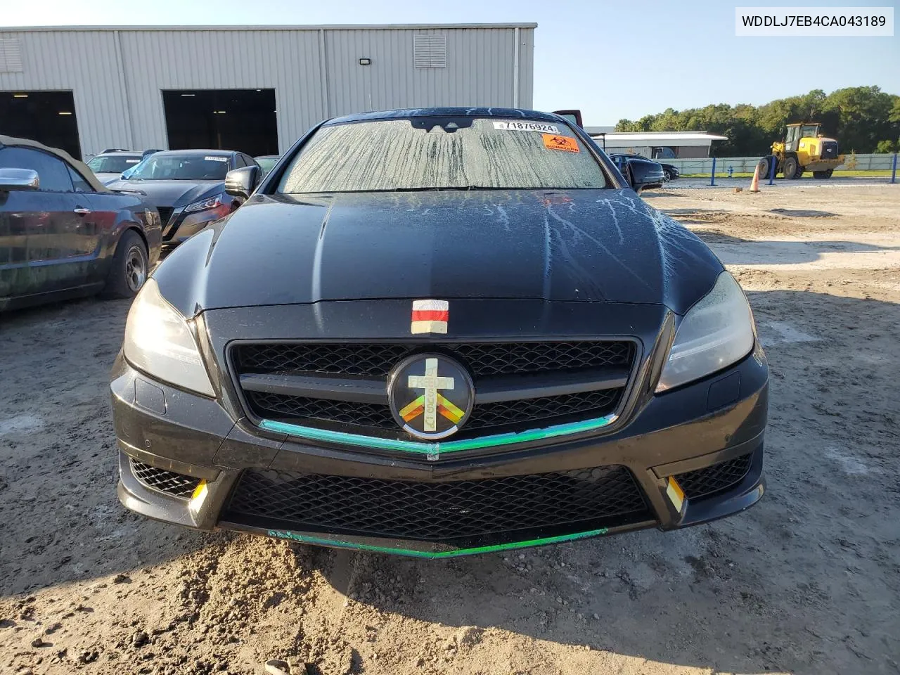 WDDLJ7EB4CA043189 2012 Mercedes-Benz Cls 63 Amg