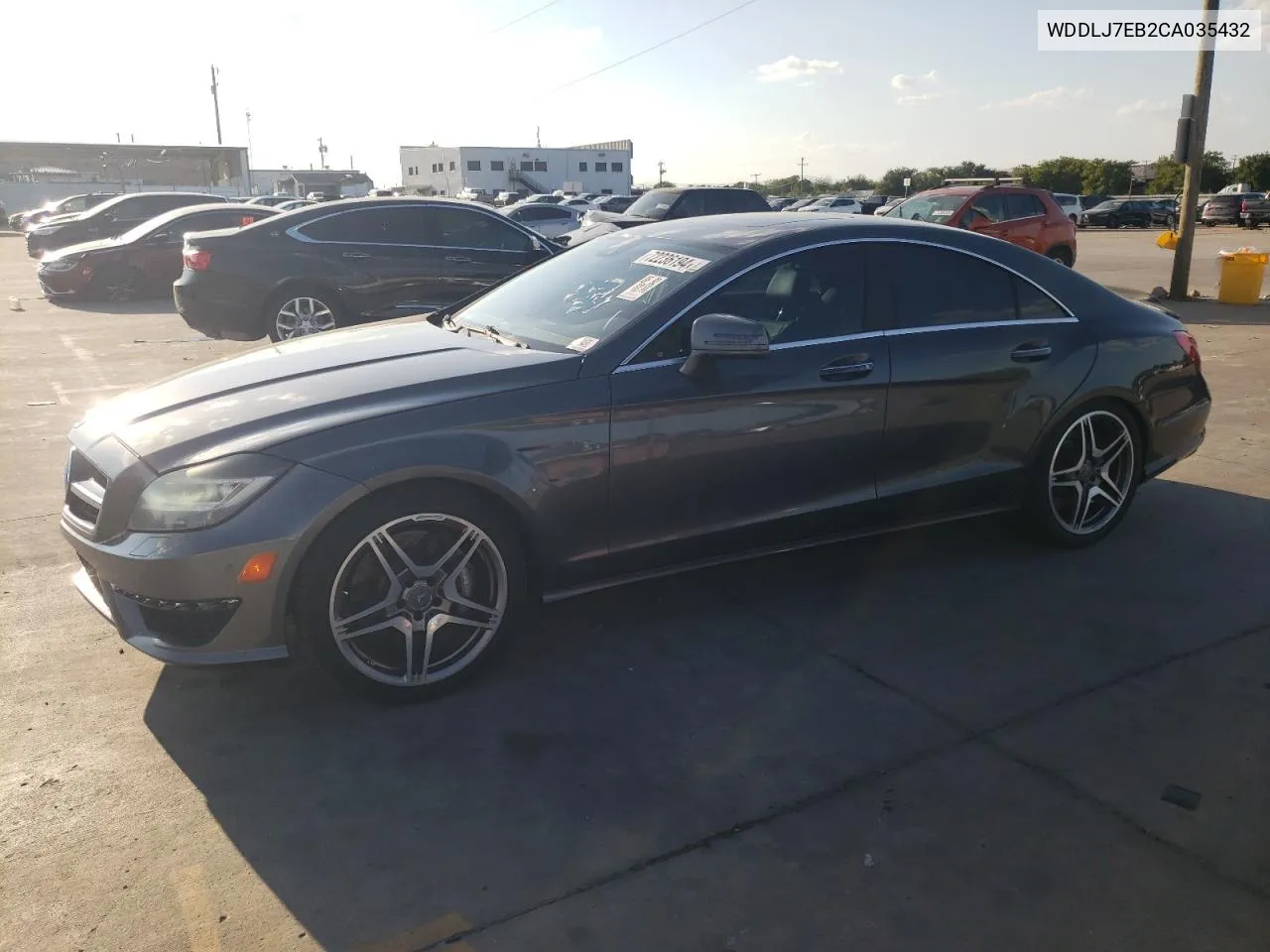 WDDLJ7EB2CA035432 2012 Mercedes-Benz Cls 63 Amg