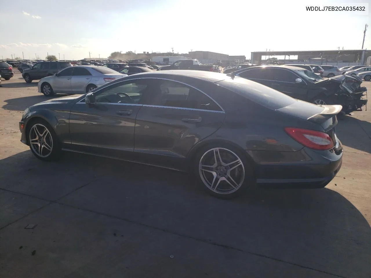 WDDLJ7EB2CA035432 2012 Mercedes-Benz Cls 63 Amg