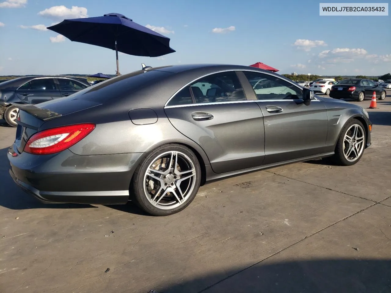 WDDLJ7EB2CA035432 2012 Mercedes-Benz Cls 63 Amg