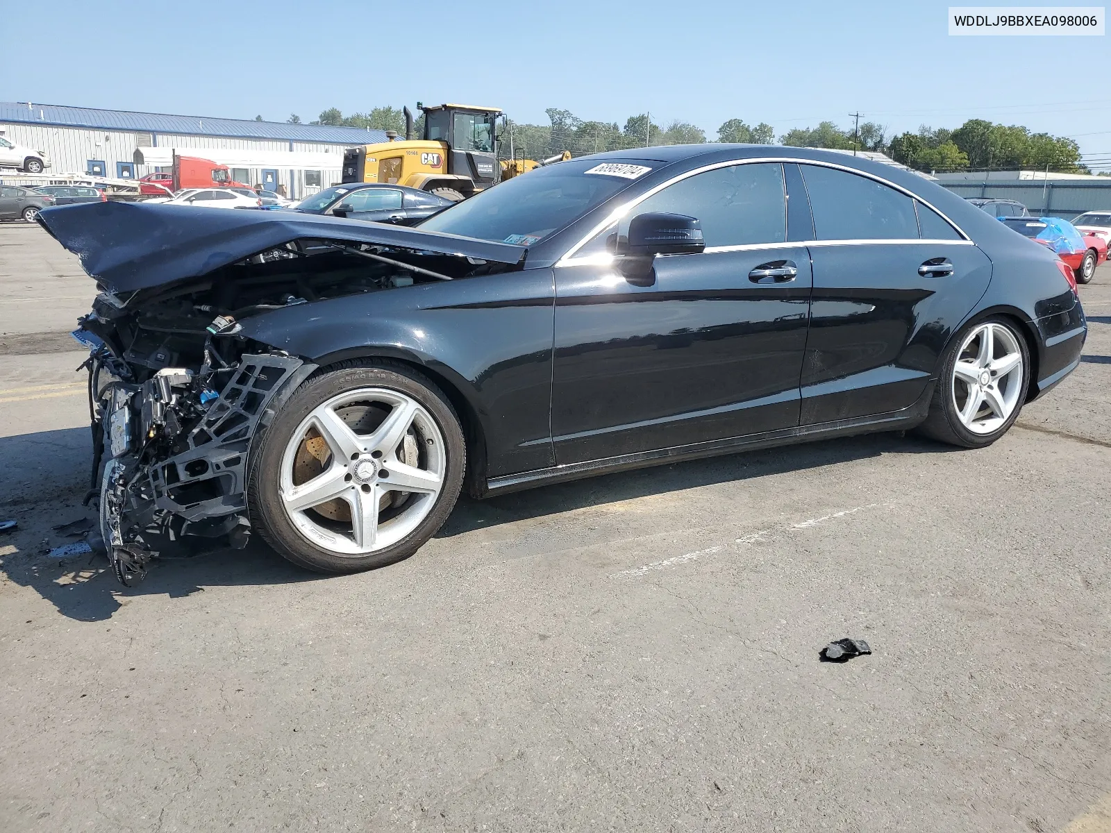 WDDLJ9BBXEA098006 2014 Mercedes-Benz Cls 550 4Matic