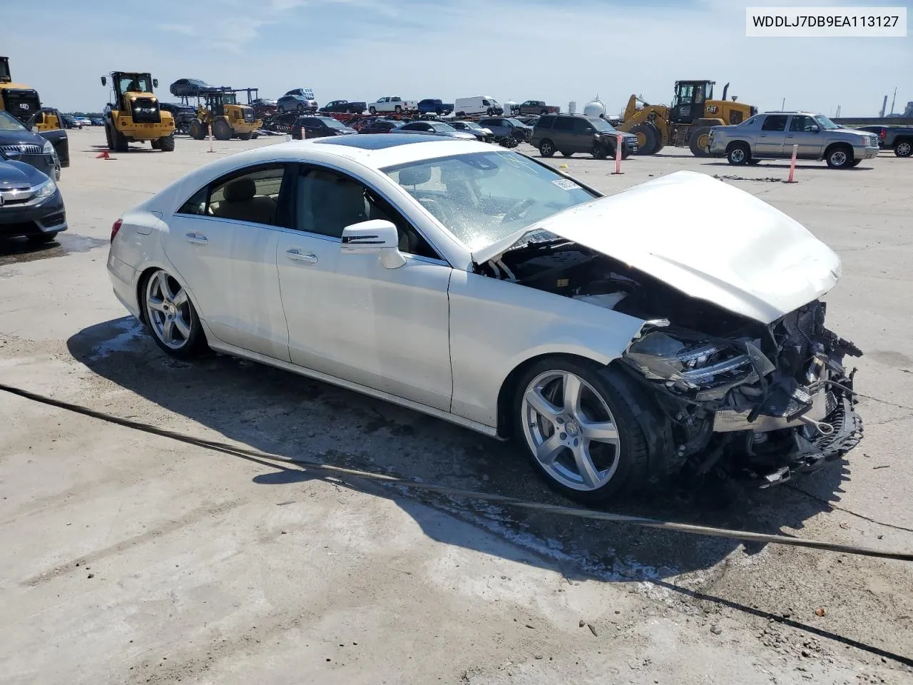 WDDLJ7DB9EA113127 2014 Mercedes-Benz Cls 550