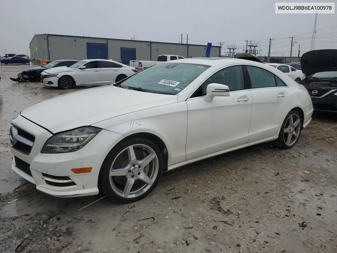 WDDLJ9BB6EA100978 2014 Mercedes-Benz Cls 550 4Matic