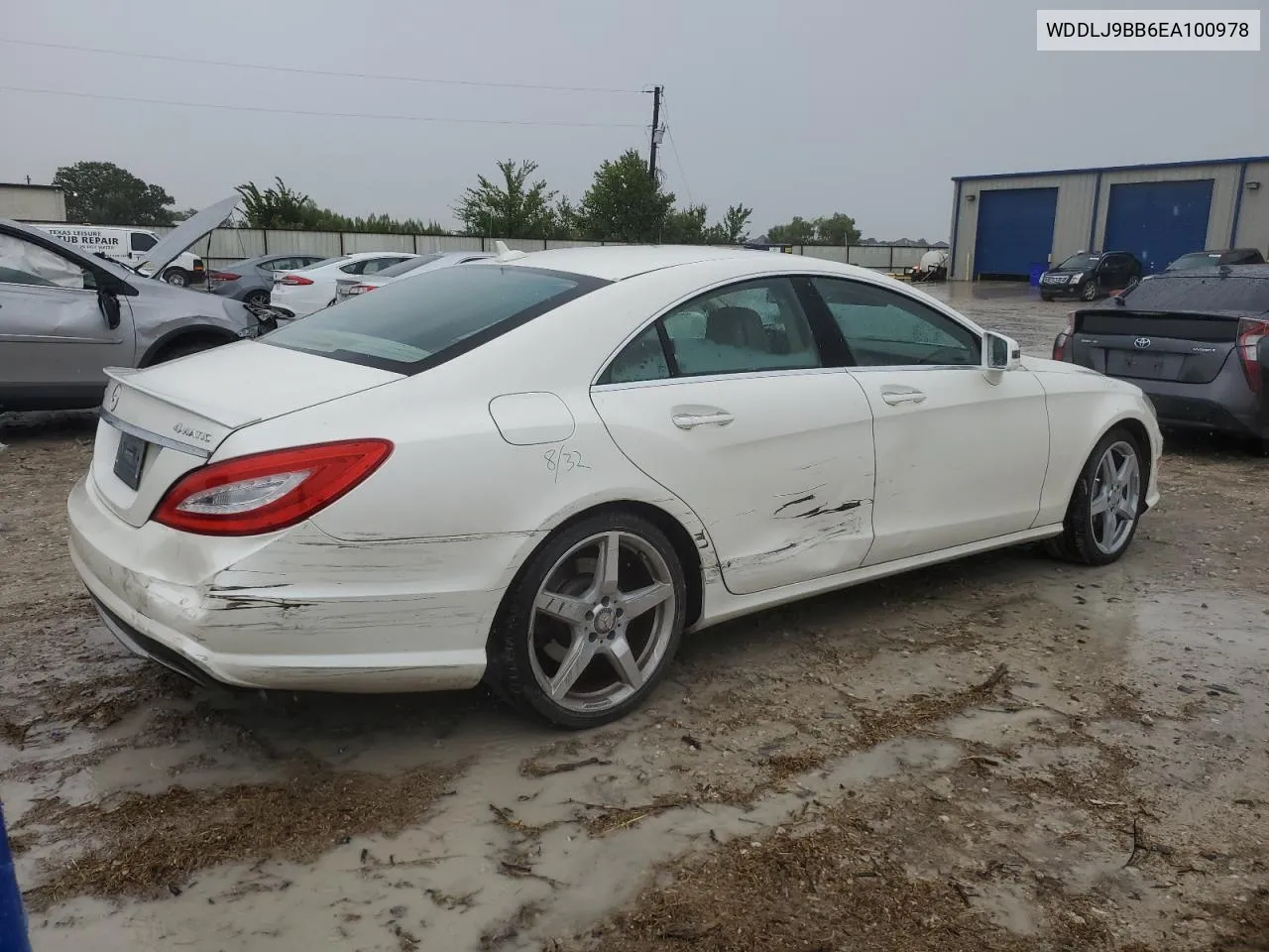 WDDLJ9BB6EA100978 2014 Mercedes-Benz Cls 550 4Matic