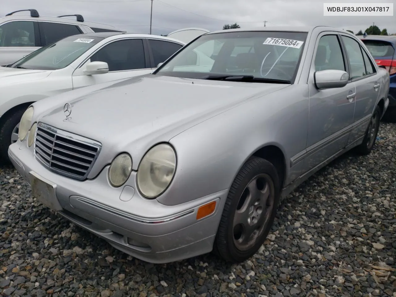 2001 Mercedes-Benz E 430 VIN: WDBJF83J01X047817 Lot: 71675084