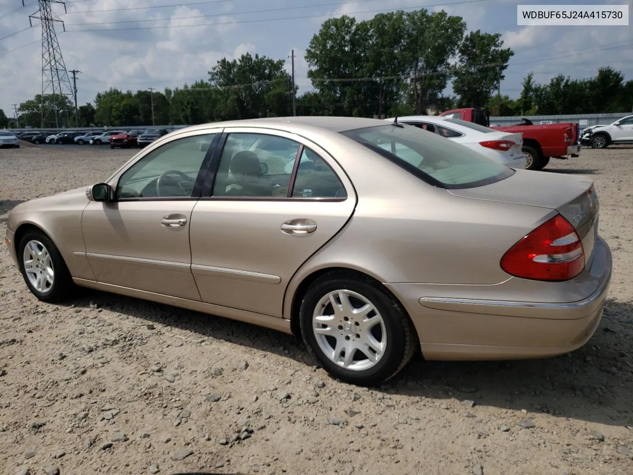 2004 Mercedes-Benz E 320 VIN: WDBUF65J24A415730 Lot: 67404224