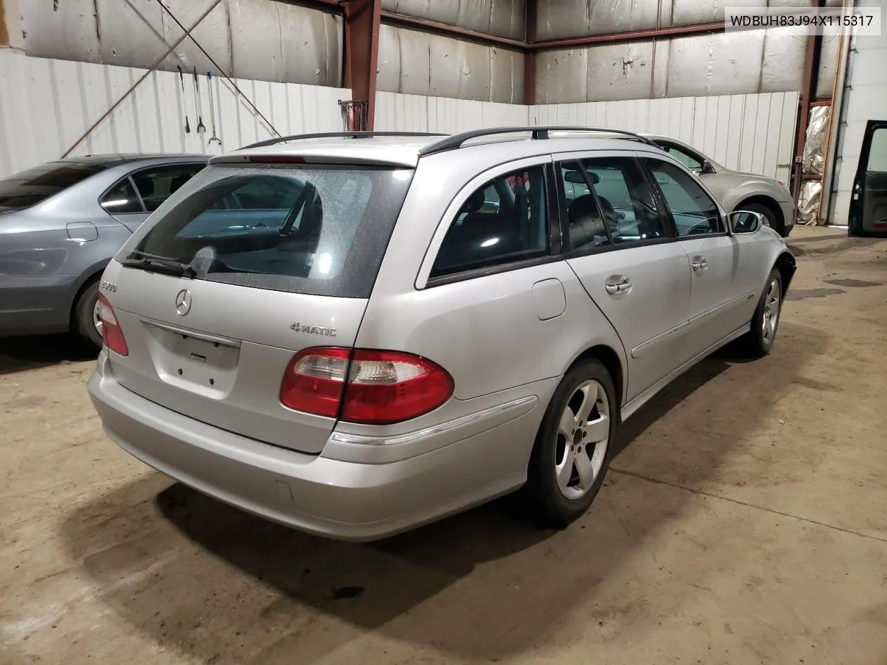 WDBUH83J94X115317 2004 Mercedes-Benz E 500 4Matic