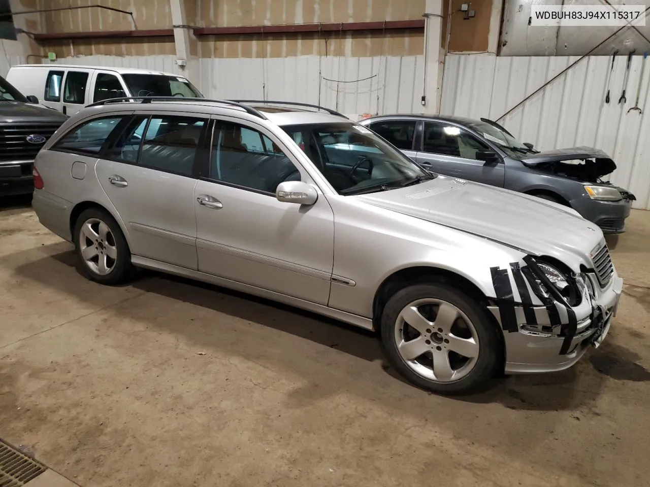 WDBUH83J94X115317 2004 Mercedes-Benz E 500 4Matic