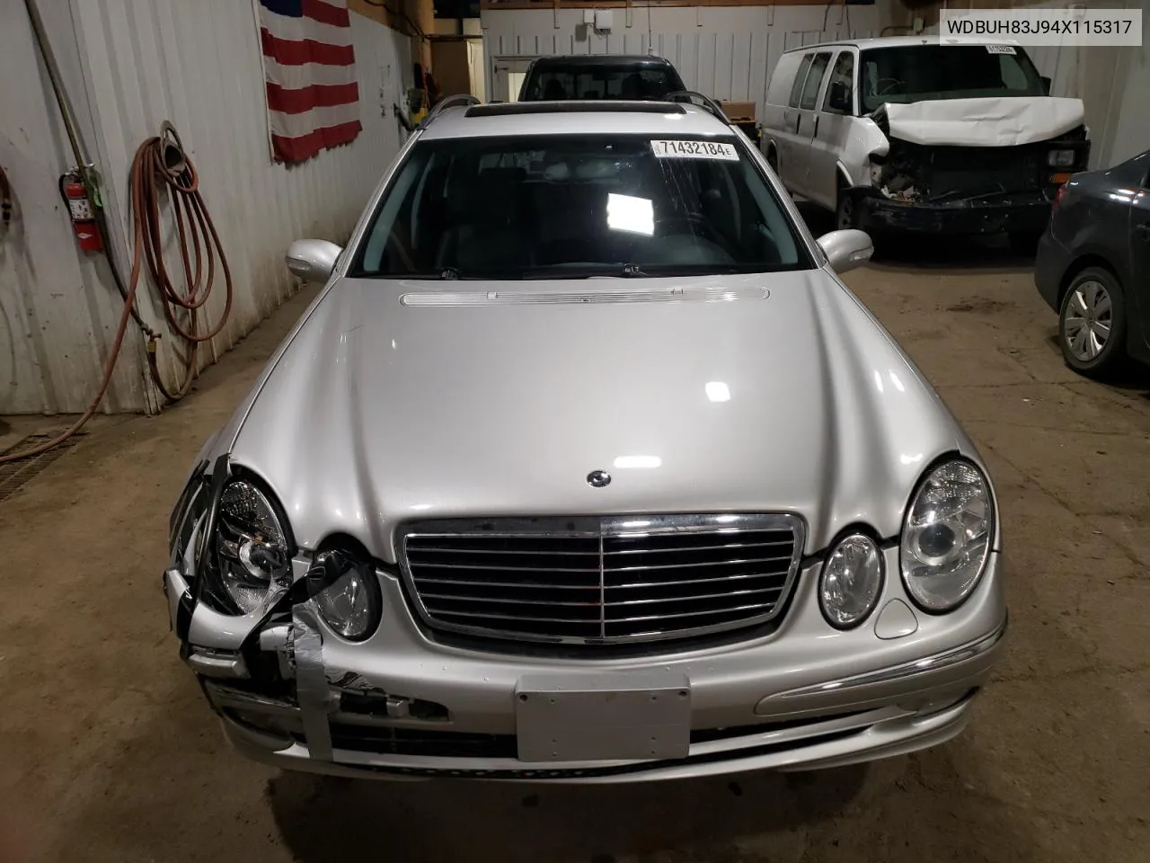 WDBUH83J94X115317 2004 Mercedes-Benz E 500 4Matic