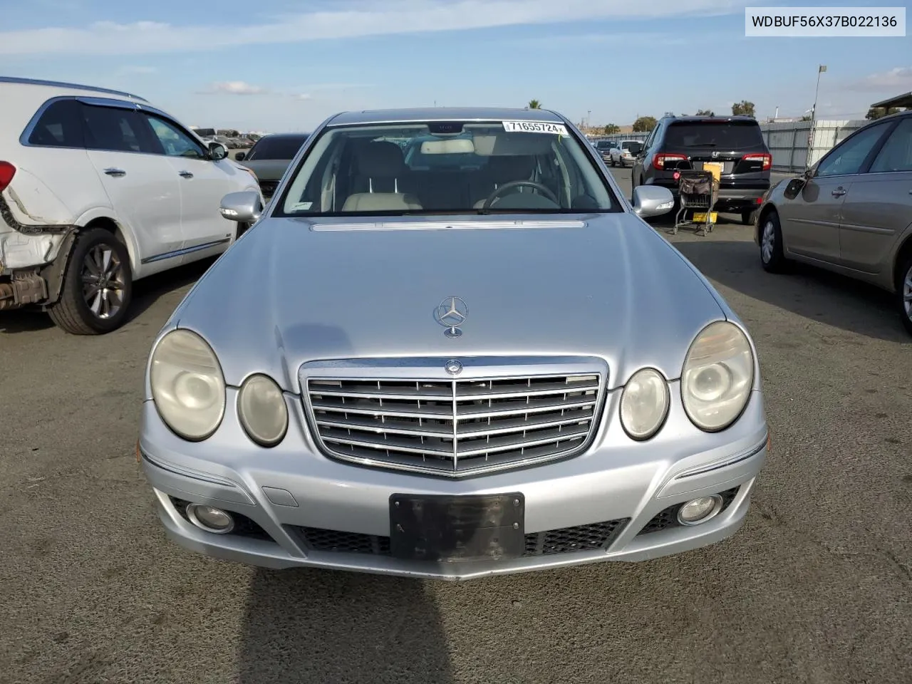 WDBUF56X37B022136 2007 Mercedes-Benz E 350