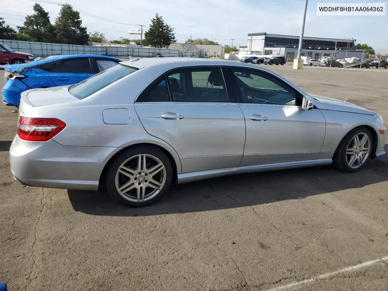 WDDHF8HB1AA064362 2010 Mercedes-Benz E 350 4Matic