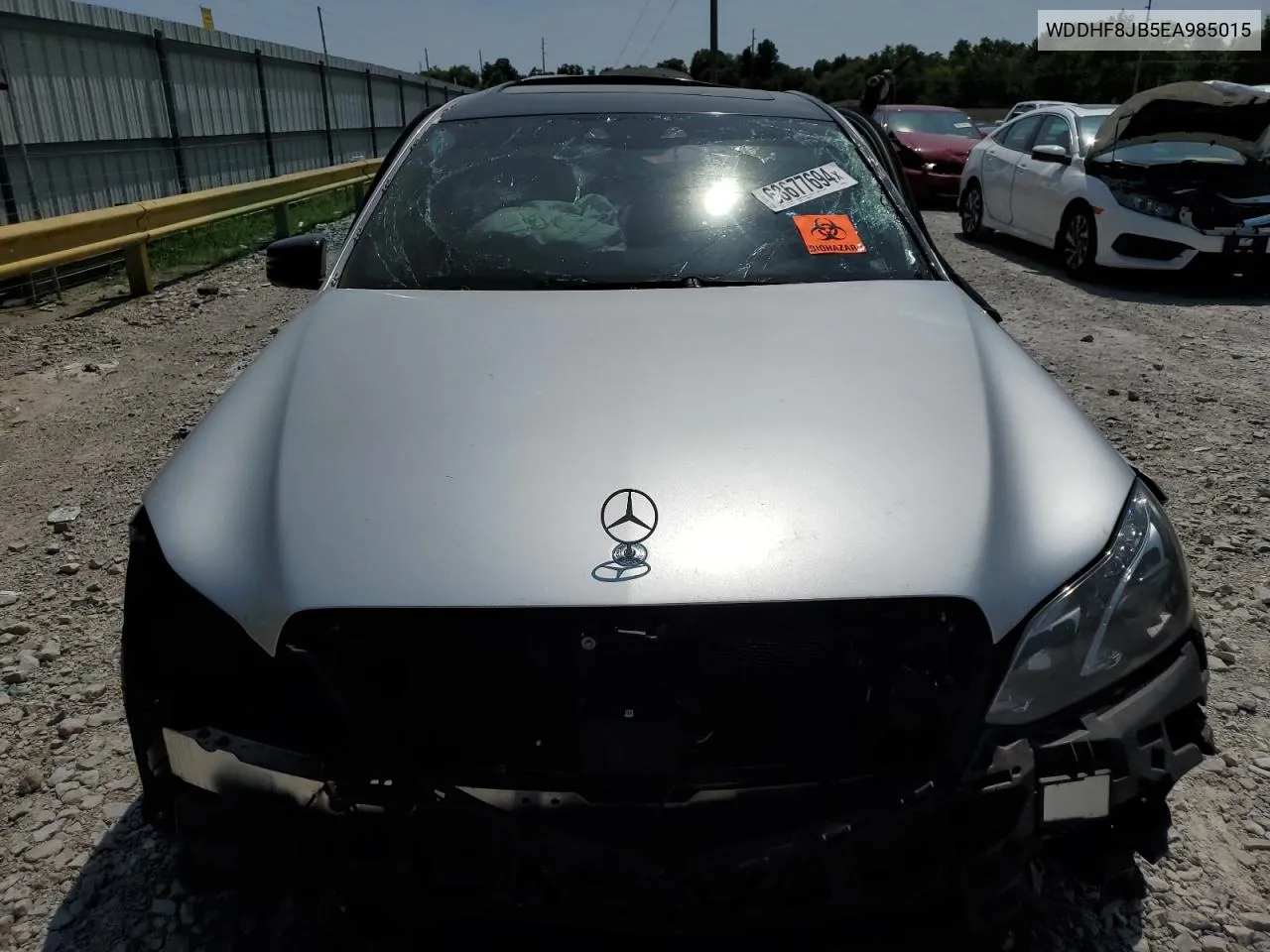 2014 Mercedes-Benz E 350 4Matic VIN: WDDHF8JB5EA985015 Lot: 68677694