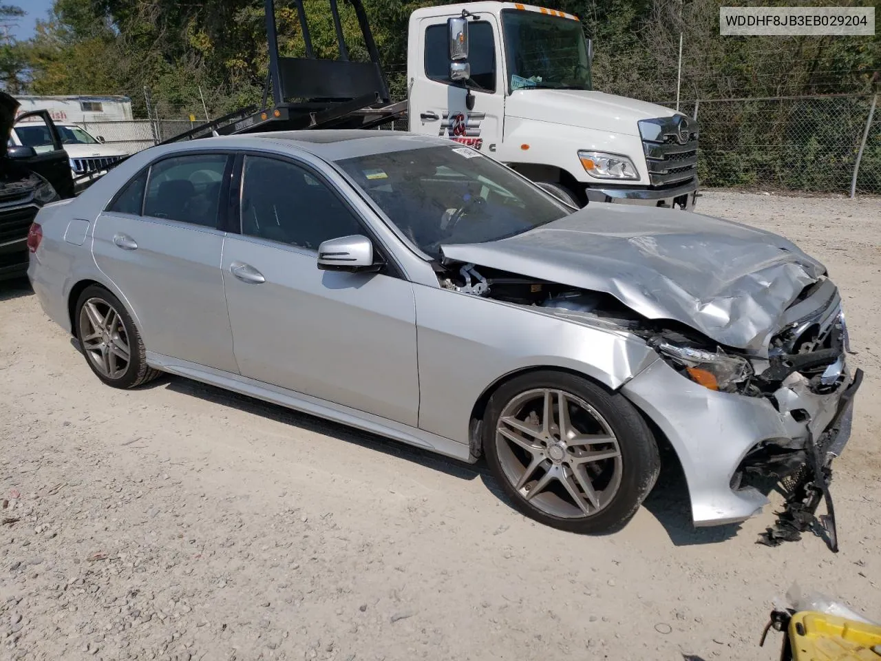 2014 Mercedes-Benz E 350 4Matic VIN: WDDHF8JB3EB029204 Lot: 71544974